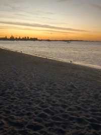 sunset at rockingham foreshore, WA