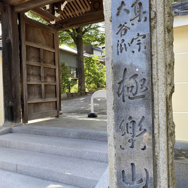 【知多半島】旧家の町並みの奥にある極楽山浄土寺