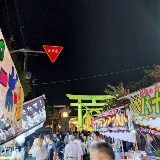 【大阪】大阪の夏祭り✨生國魂神社の夏祭りと屋台✨