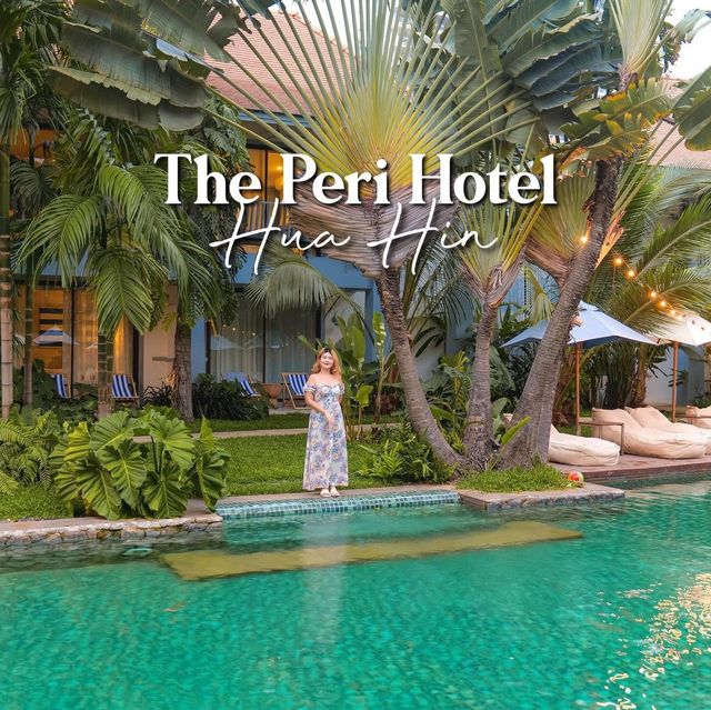 💙🤍The Peri Hotel Hua Hin โรงแรมตกแต่งน่ารัก