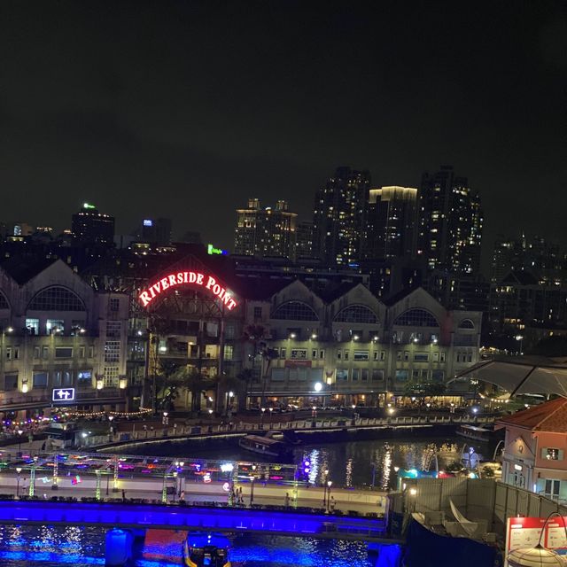 Clark Quay: Day and Night Landscape