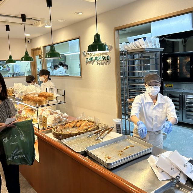 일본에서먹는 소금빵, 메론빵 맛은 어떨까? 빵메종 도쿄긴자