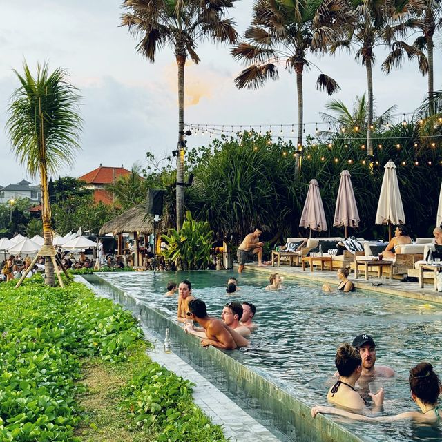 The hip and lively Lawn in Canggu