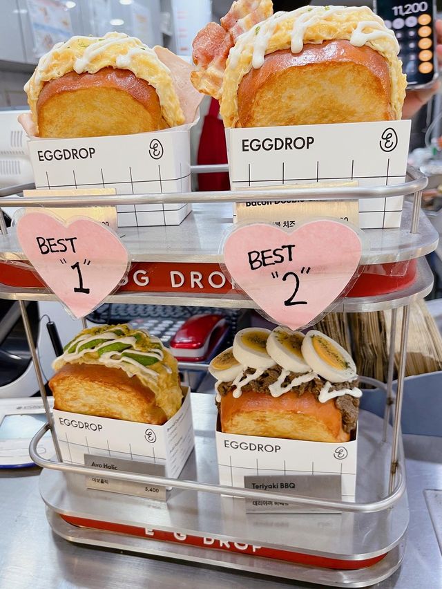 【釜山グルメ】ふわふわ甘めたまごのサンドイッチ🥪