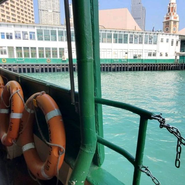 Enjoyable day taking Hong Kong Star Ferry - Central Pier No. 7 to Tsim Sha Tsui