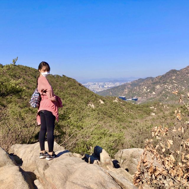 인생샷 찍고온 관악산 국기봉,,, 뷰가 너무 예쁜곳♥