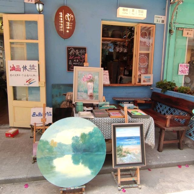 打卡深圳一個繽紛色彩村☞大芬油畫村🎨