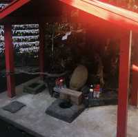 神秘的石頭守護者！探索釜蓋神社⛩️🌟🗿