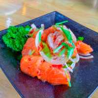 ร้านซูชิสุดอร่อยที่ 📍: สารคาม