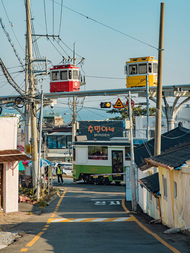 รถไฟปุ๊กปิ๊กปูแห่งปูซาน Haeundae Blue line park 🚃