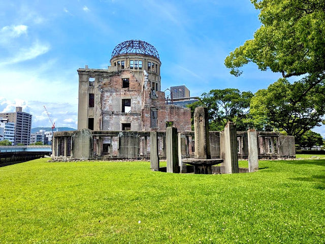 The Atomic Bomb Dome in Hiroshima