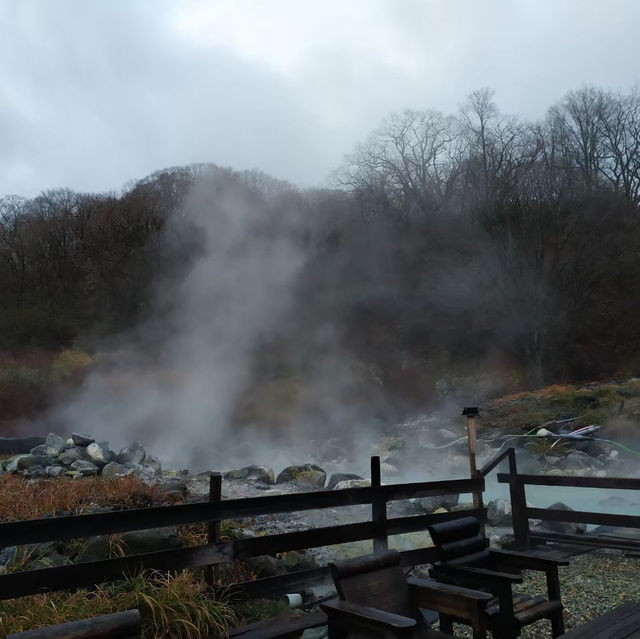 Nyuto onsen: secret village