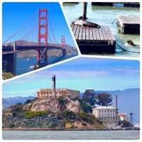 🌟 Highlights of San Francisco: Alcatraz, Pier 39, and Golden Bridge! 💙