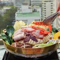 หมูกระทะ on the roof ใจกลางกรุงเทพฯ