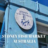 ไปเดินหาของกินที่ Sydney Fish Market , Australia