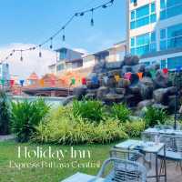 อาหารเช้าบุฟเฟต์โรงแรมพัทยา holiday inn express