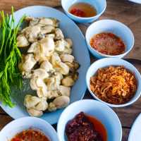 หาดเจ้าหลาว #ร้านอาหาร #สุดทางรัก