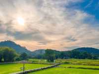 🌳จุดชมวิวเขาหล่น🍃 สะพานทุ่งนา 🌾