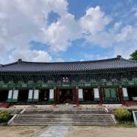 세계최대 우리나라에 하나뿐인 삼층법당보고 계곡에 발도 담그고