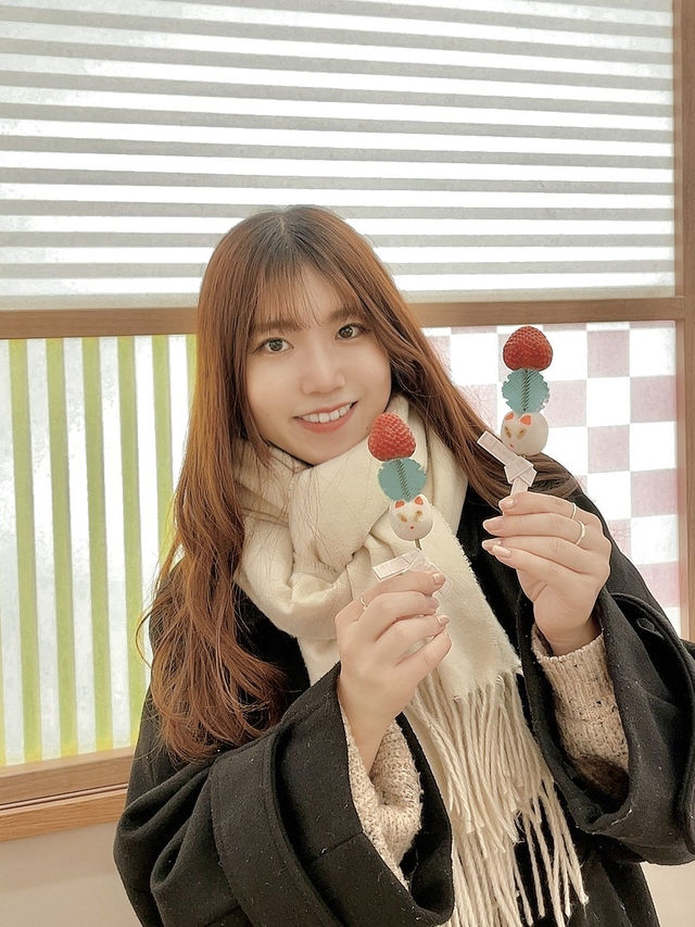 【京都】伏見稲荷食べ歩き！おみくじ串🍡🍓
