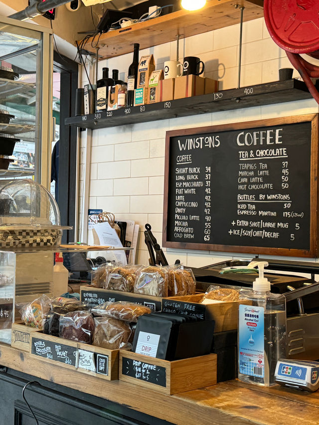 HONGKONG IS THE BEST ‘WINSTONS COFFEE’