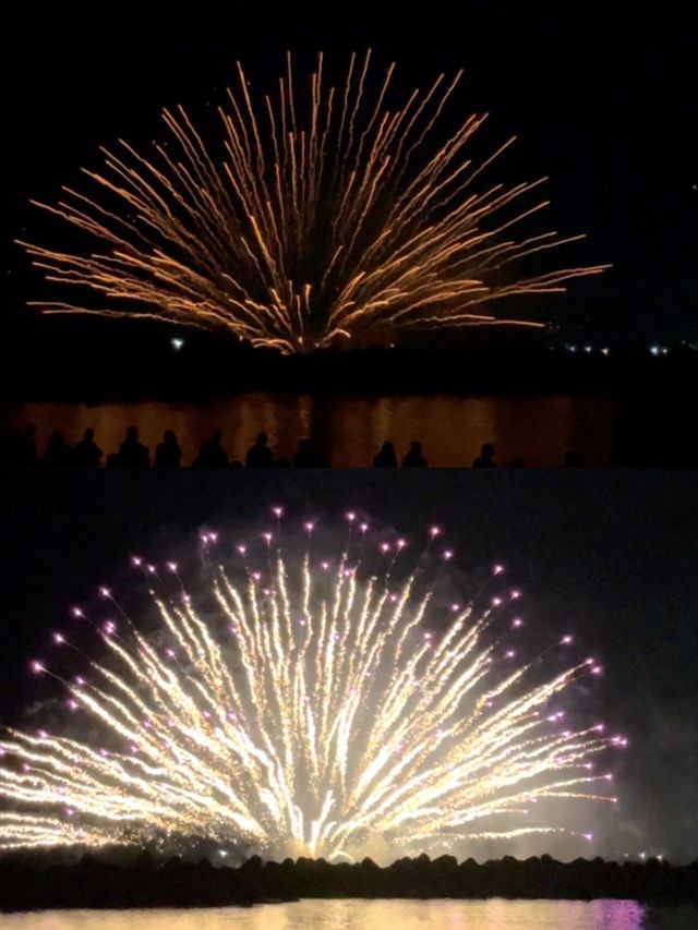 【福井】海水浴場で行われる穴場な花火大会