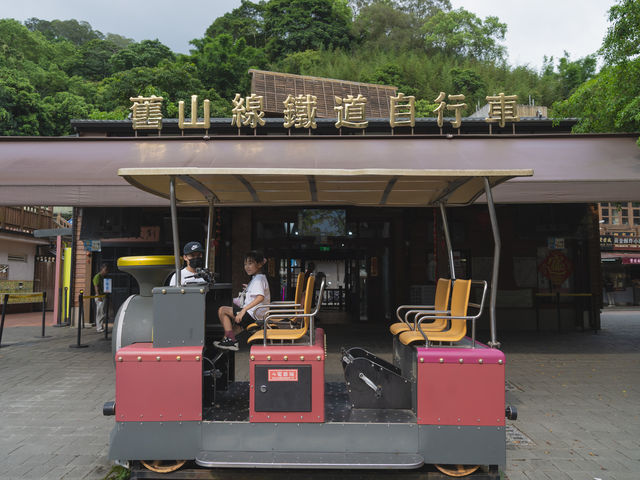  苗栗景點必玩！舊山線鐵道自行車