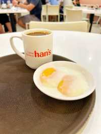 Having Breakfast at Han’s Union in JEM