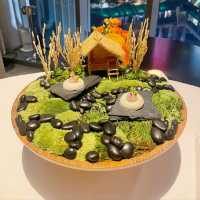 Thai french fusion food