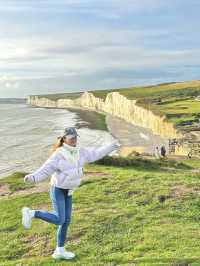 🇬🇧 倫敦近郊Seven Sisters Cliff 白崖！真的超美一定要來！🌅