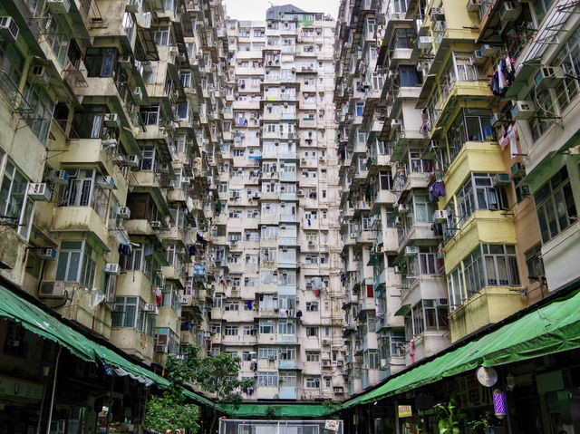 【香港】暮らしが根付く迫力マンション🏢 【香港】暮らしが根付く迫力マンション🏢