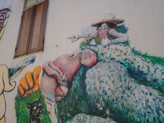 Street Art บ้านโป่ง สายอาร์ตต้องมาโดน