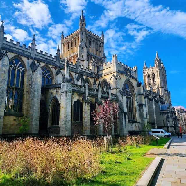 英國Bristol🏞|布里斯托爾大教堂💒精緻的拱形天花板