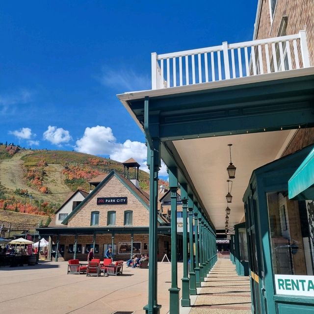 红黄绿的季节@Park City, Utah