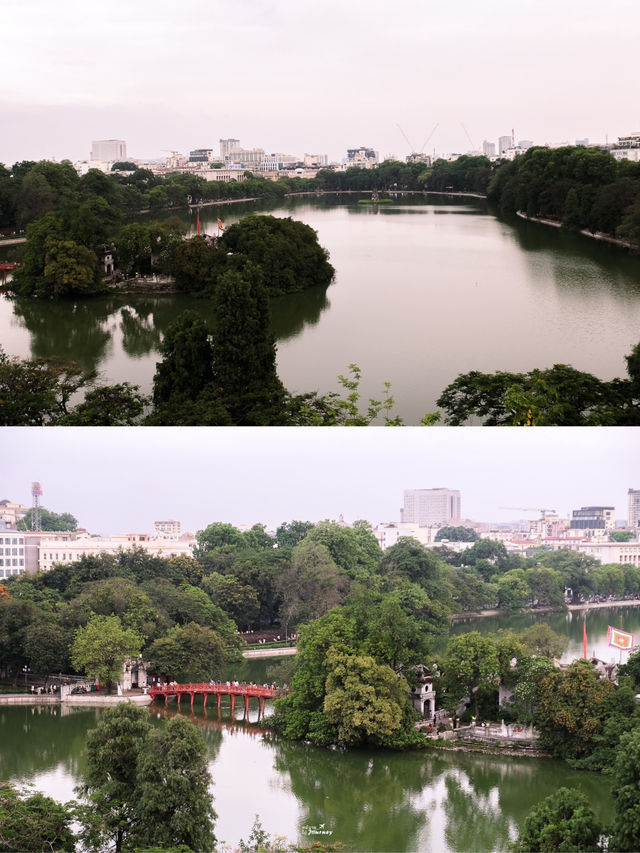 Hoan Kiem Lake ทะเลสาบสุดชิลใจกลางฮานอย