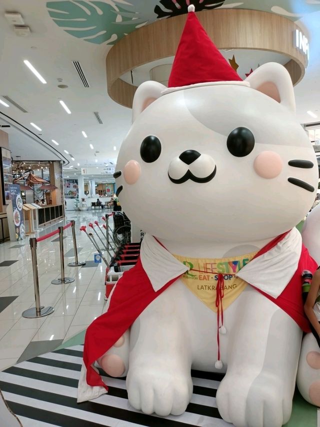 ถ่ายรูปคริสมาสต์โรบินสัน ลาดกระบัง