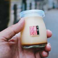 คาราเมลคัสตาร์ด ตลาดเช้ามิกาวะ