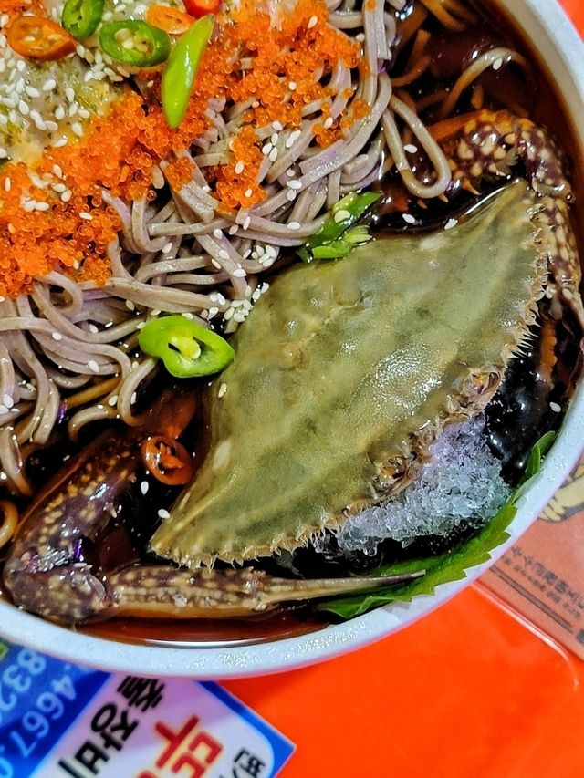 大角咀韓式大排檔食鮮味醬油蟹拌麵