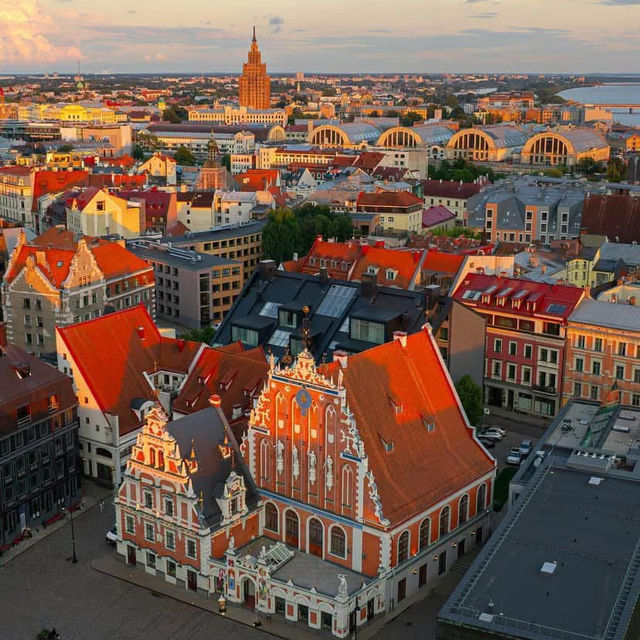 📍Riga Old Town, Latvia 🇱🇻   