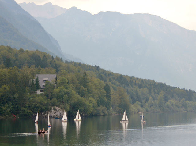 Kayaking Bliss on the Tranquil Waters of Lake Bohinj