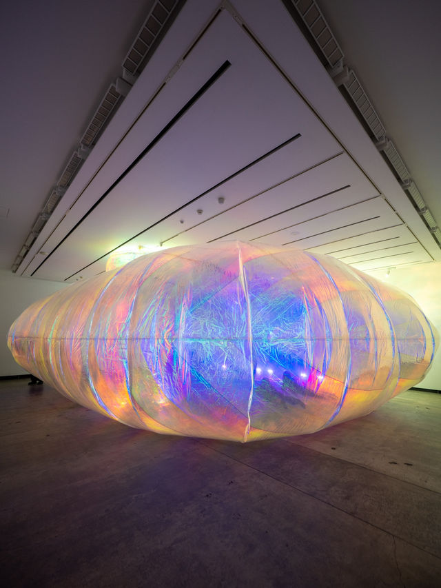 【バルーンの中に入れる？🎈】バルーン状彫刻作品でゆったり空間を体験しよう！😴