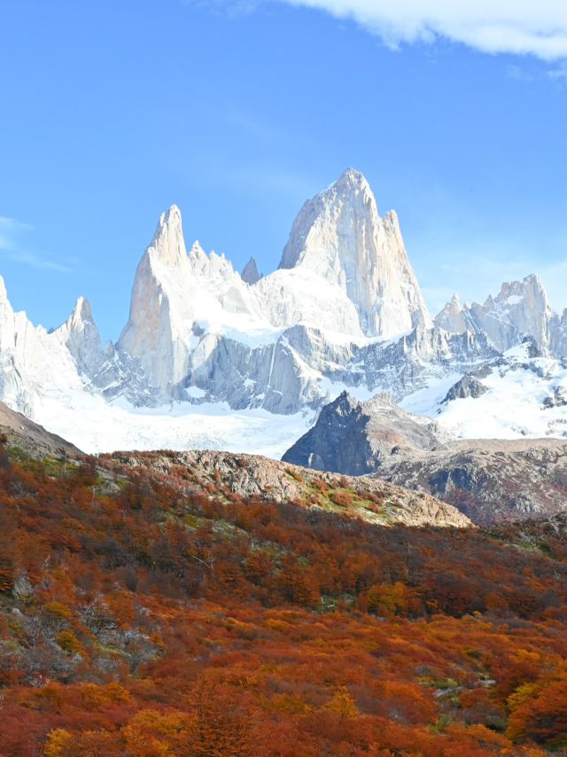 ภาพวิวระหว่างทางของการเดิน Hiking Fitz Roy
