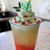 小清新韓式cafe❄️聖誕主題甜品🎅飲品🎄好有節日氣氛💖