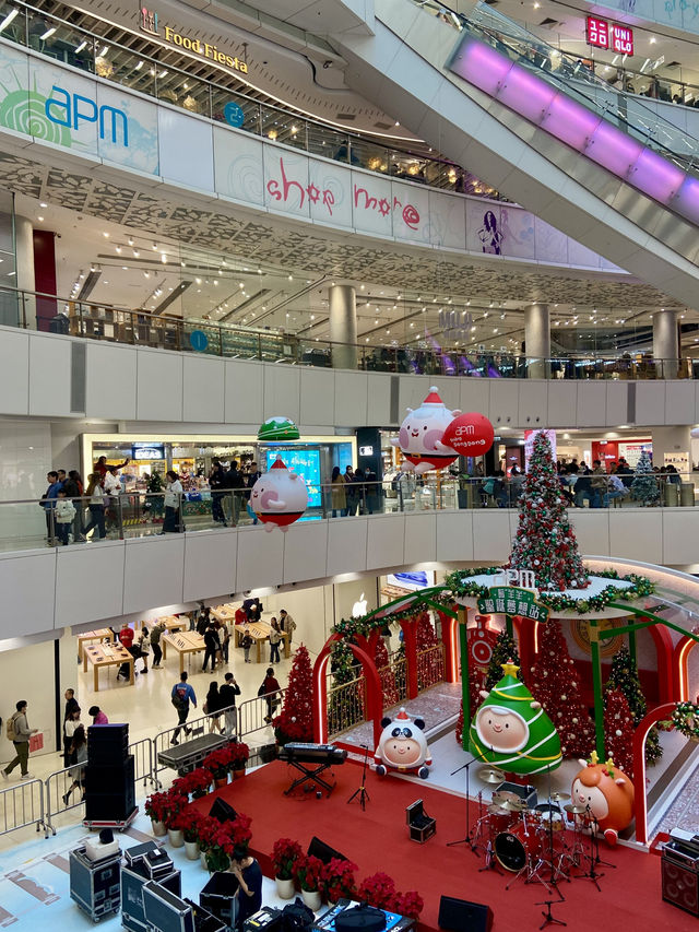 ❤️香港觀塘購物飲食好地方｜觀糖APM🥰🛍️🎄