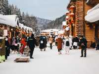 หมู่บ้านหิมะสุดน่ารัก ⛄️🇨🇳