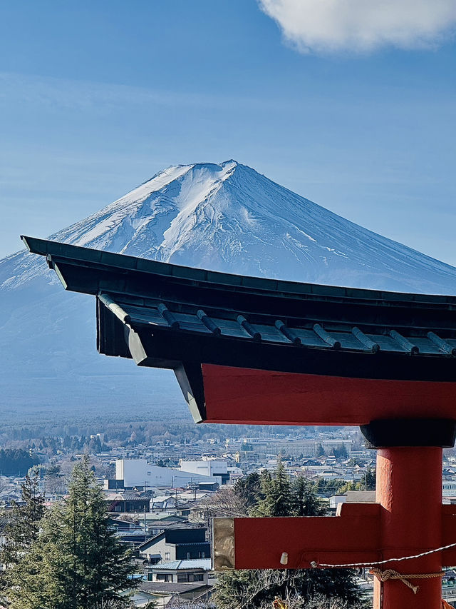 【山梨県】世界的に有名な富士山絶景スポット‼️