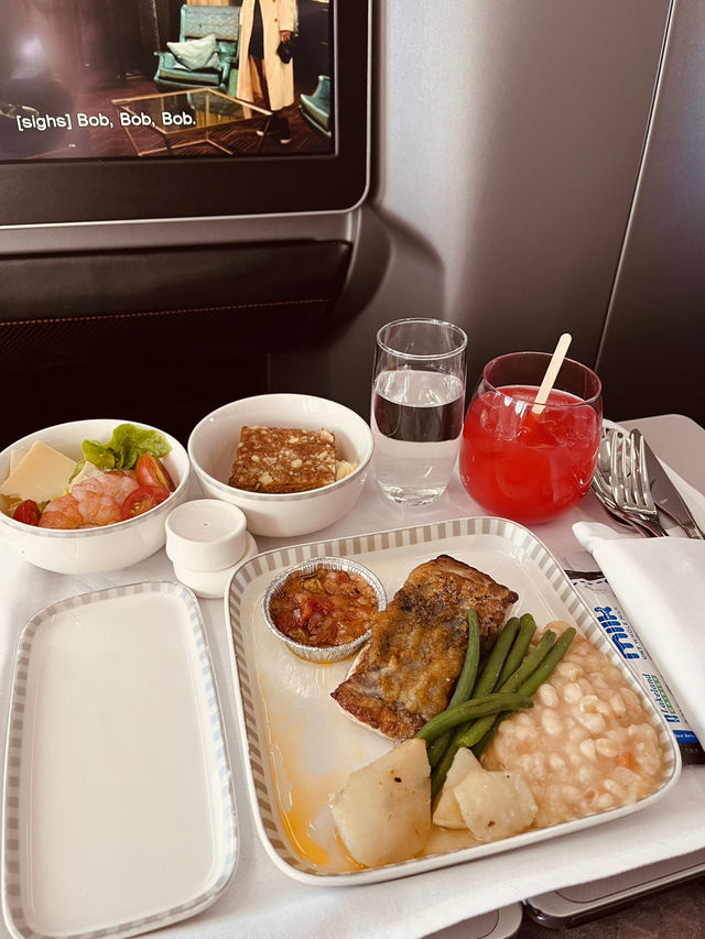 Singapore Airlines is the Business Class 