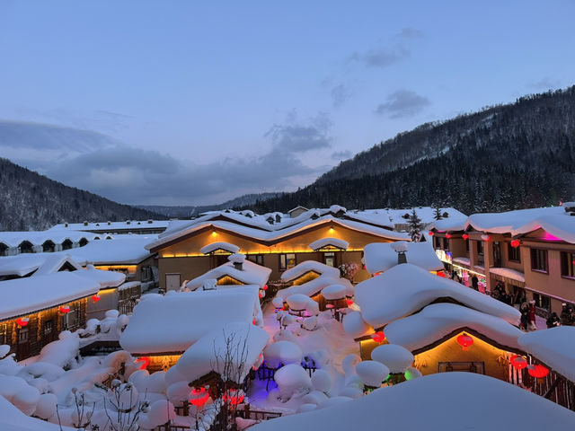 🇨🇳 หมู่บ้านหิมะ "雪乡" ⛄️ ❄️ ☃️ (China Snow Town) 