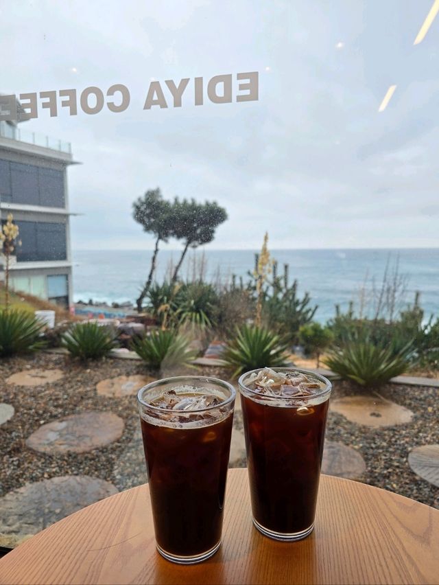 포항 화진해변 동해바다뷰 가성비 카페💙