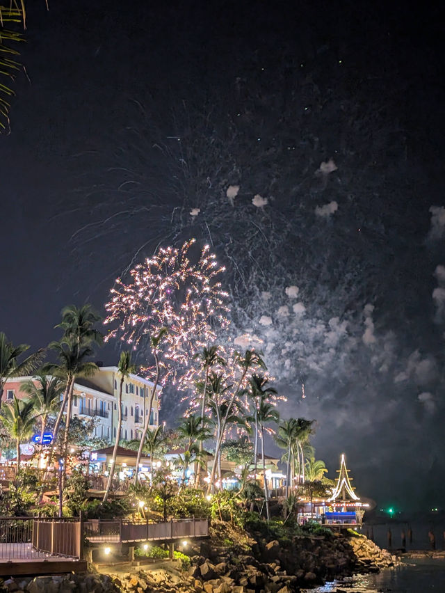 Fireworks at Phu Quoc Sunset